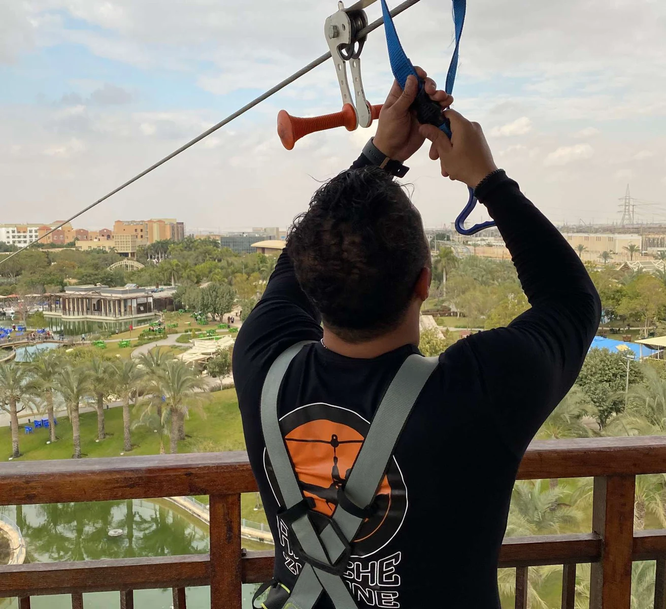 Zipline at Family Park, New Cairo