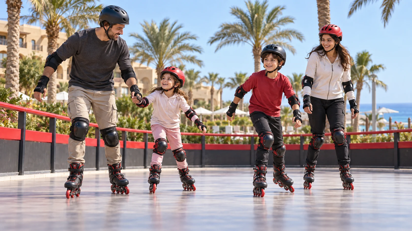 Roller skating